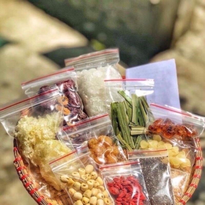 Set nguyên liệu nấu chè dưỡng nhan