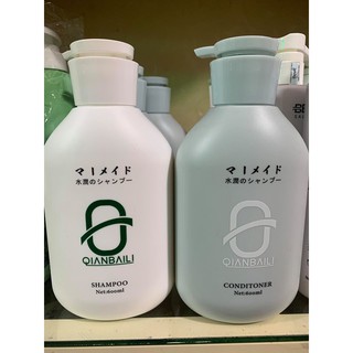 Cặp Dầu gội xả Nhật Bản QIANBAILI 600ml x2