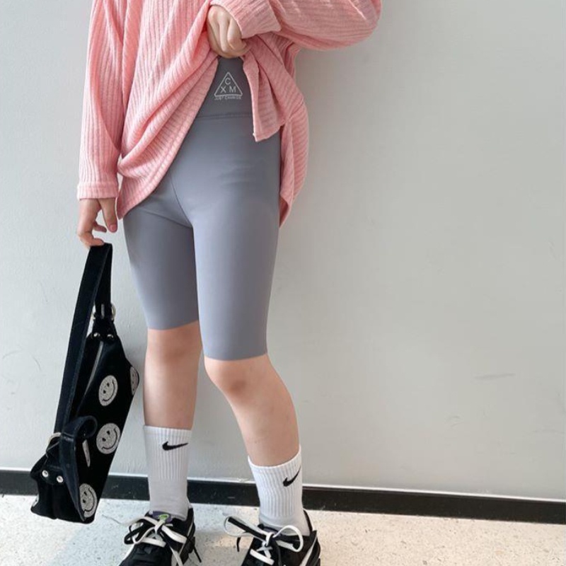Quần Short Tập Yoga 5 Điểm Thoải Mái Cho Bé Gái 3-9 Tuổi