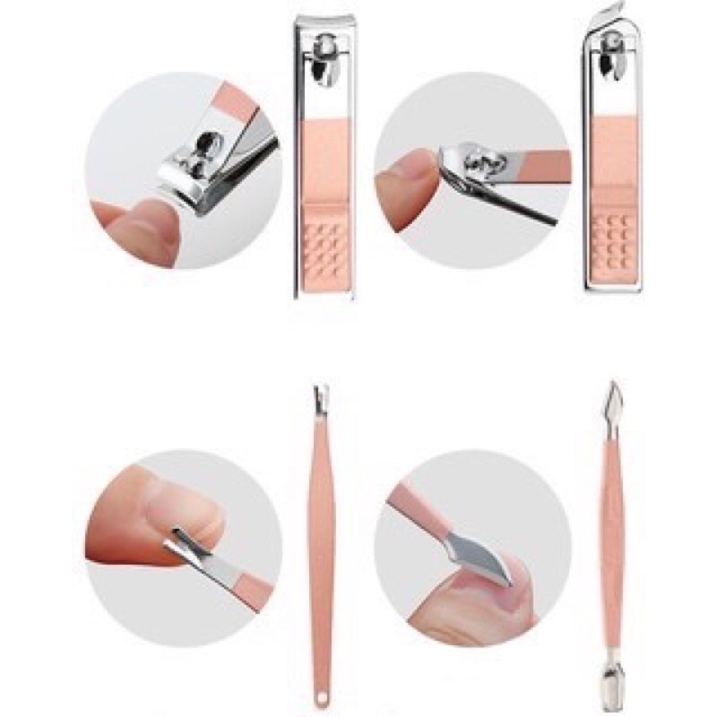 Bộ dụng cụ cắt bấm móng tay chân đa năng 18 món cho cả gia đình, siêu tiện lợi
