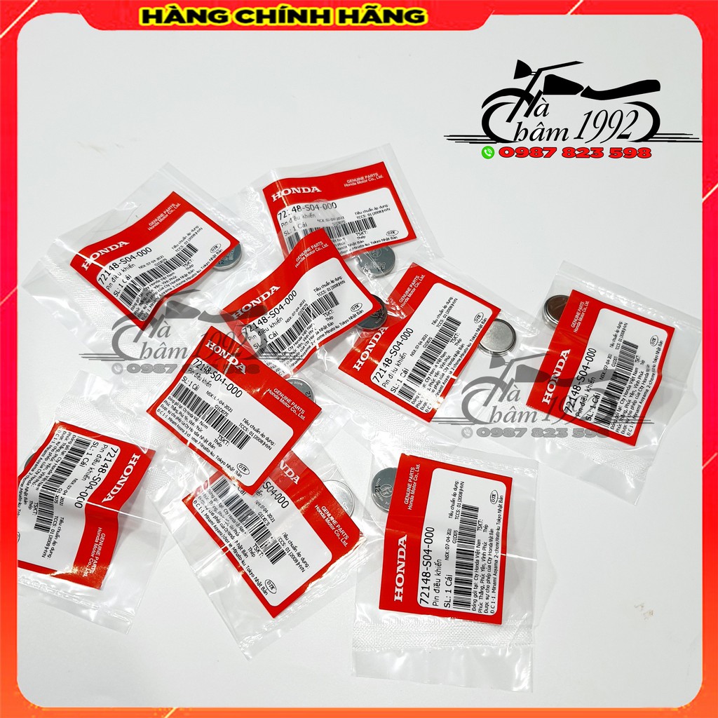 Pin smartkey ô tô xe máy CR2032H chính hãng Honda, dùng cho chìa SH VIỆT, SH MODE, AB, LEAD, VISION, VARIO, NVX...