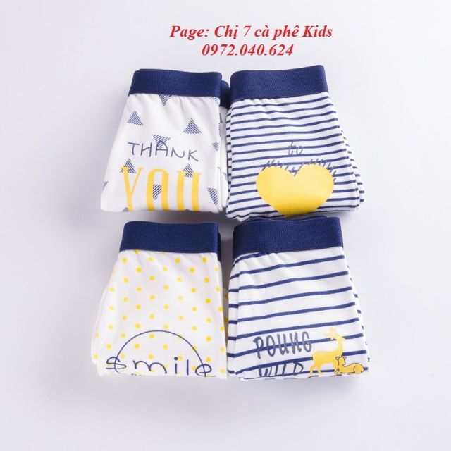 combo 5 quần lót bé trai- quần sịp bé trai-.quần chíp bé trai đủ size