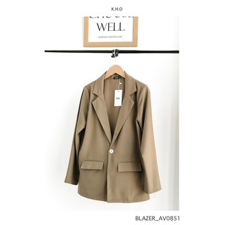 Áo blazer basic