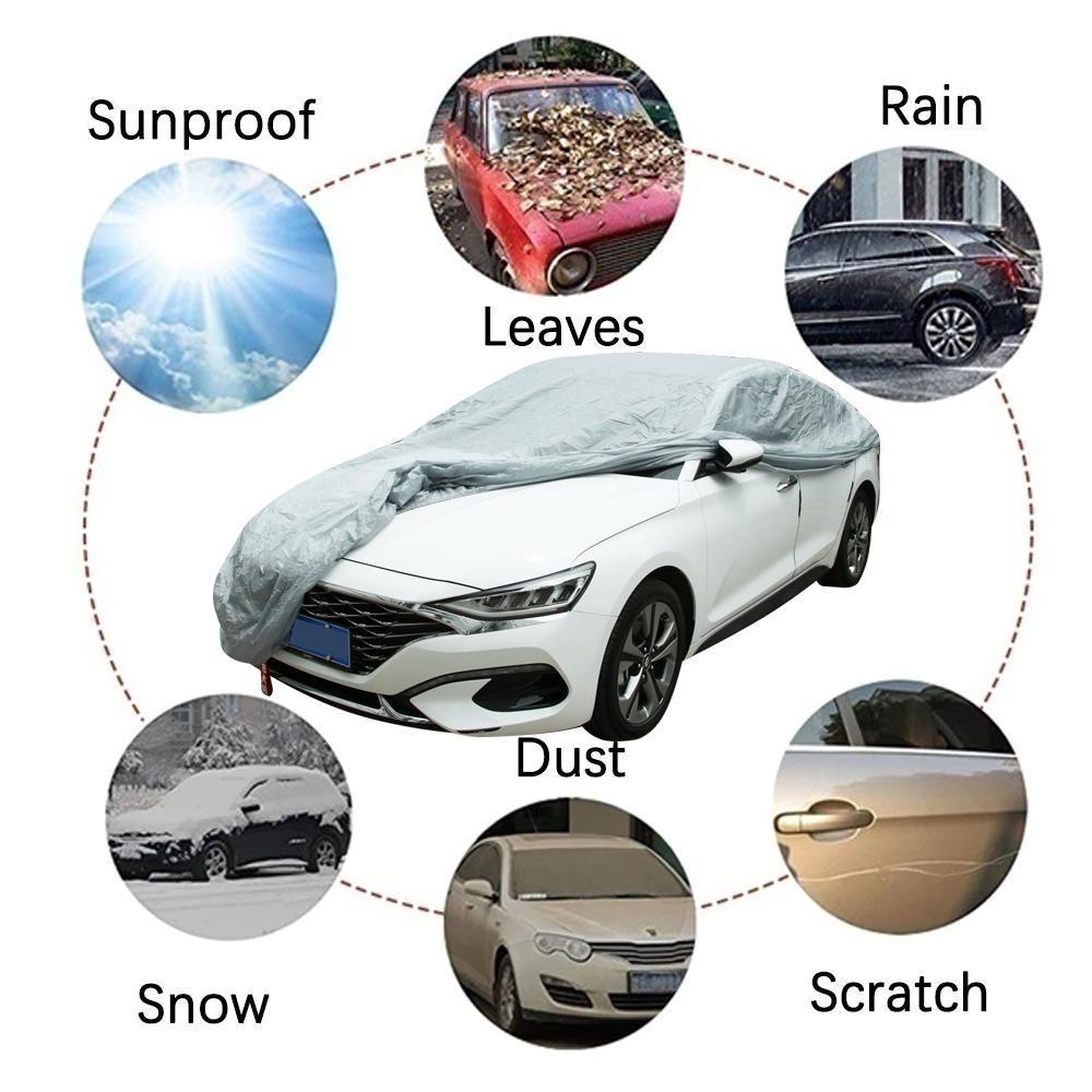 Vỏ Bọc Xe Hơi Chống Tuyết / Thấm Nước / Tia UV Có Thể Gấp Gọn Tiện