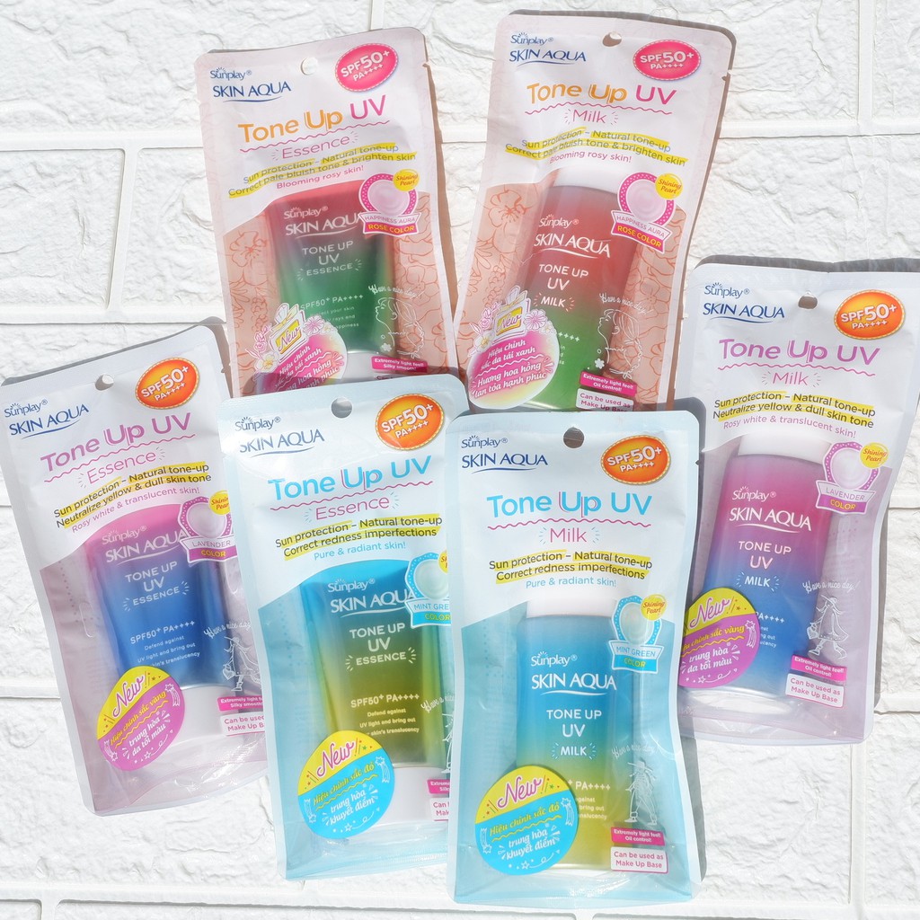 Kem chống nắng Sunplay Skin Aqua dạng tinh chất và sữa Tone Up UV SPF50+PA++++ 50g/80g chính hãng Nhật Bản NPP Shoptido | BigBuy360 - bigbuy360.vn