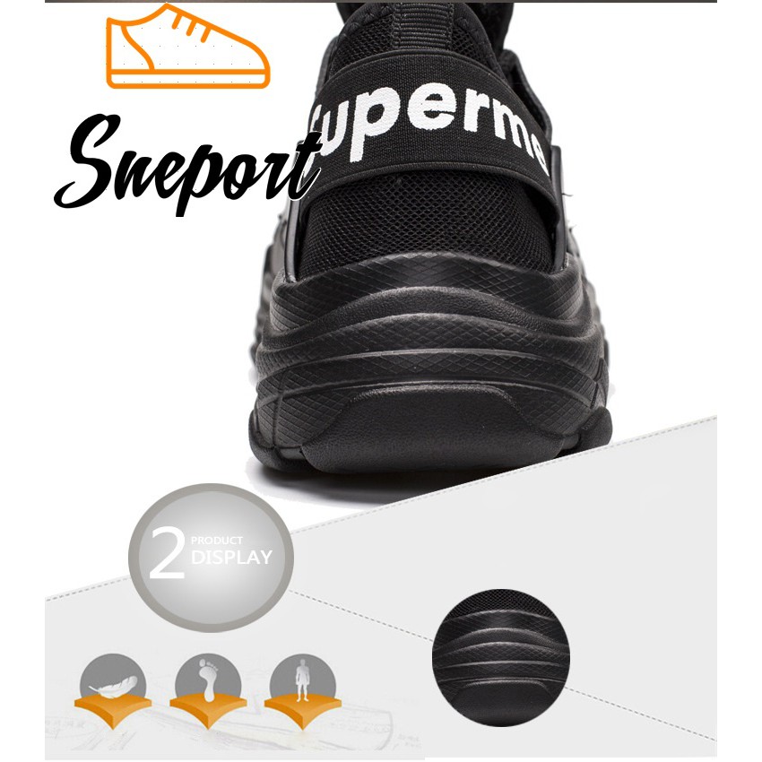 Giày thể thao nam dành cho giới trẻ hot trend 2019 (màu đen) | BigBuy360 - bigbuy360.vn