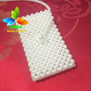 MC I Túi đeo chéo điện thoại  / beadedbag