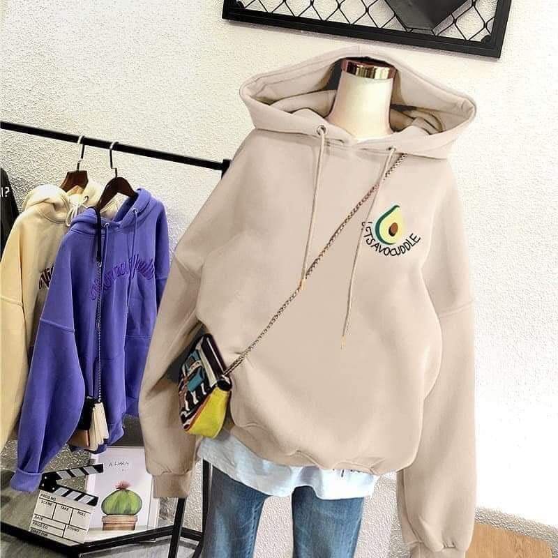 1c áo hoodie UNISEX oversize DT Clothes, áo dài tay có mũ nỉ bông nam nữ nhiều mẫu