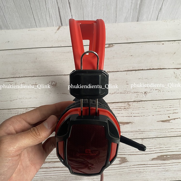 Tai nghe chụp tai máy tính laptop có mic có dây gaming LUVIBA A6