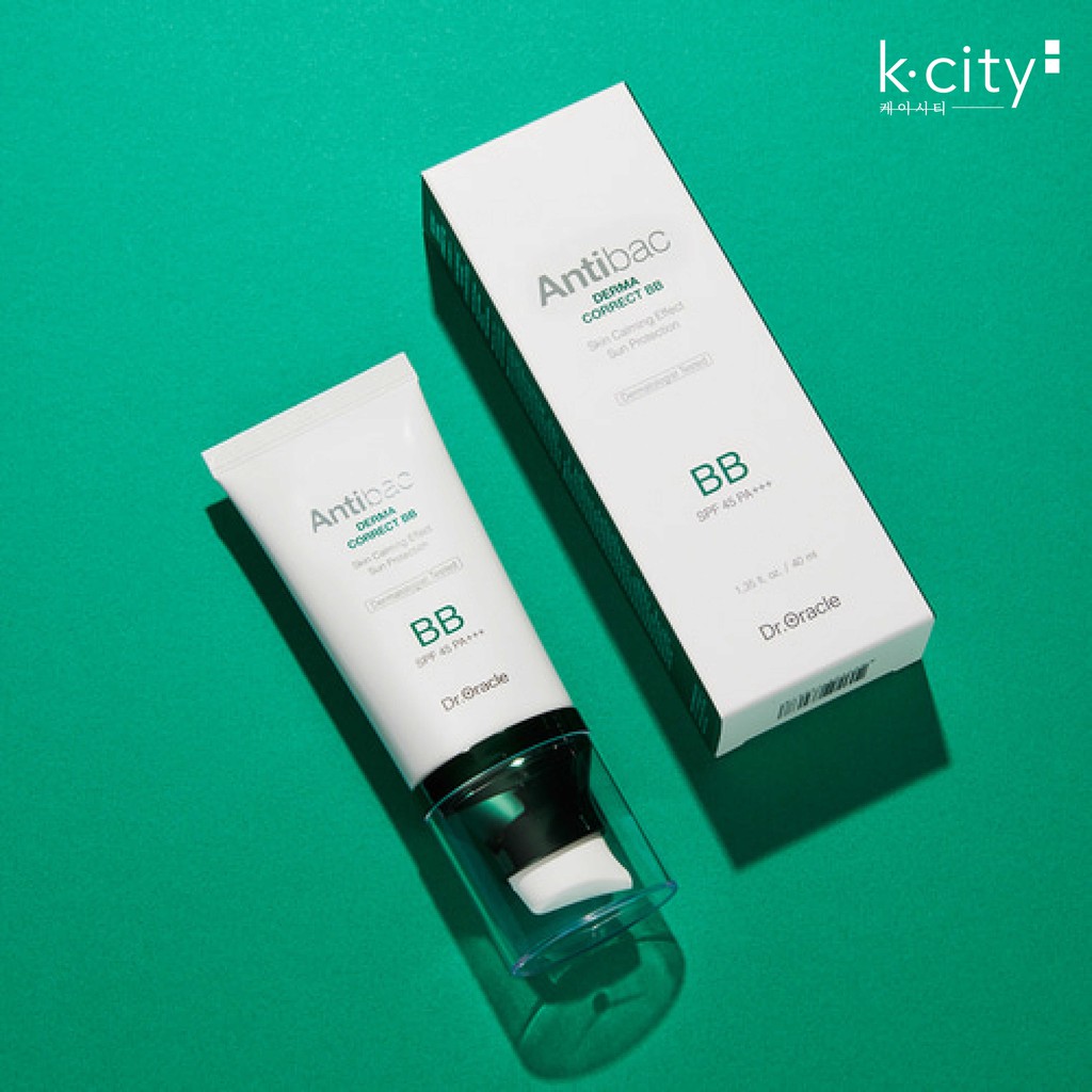 Kem Trang Điểm BB Da Dầu Mụn Hàn Quốc Antibac Derma SPF45 PA+++ 40ml | BigBuy360 - bigbuy360.vn