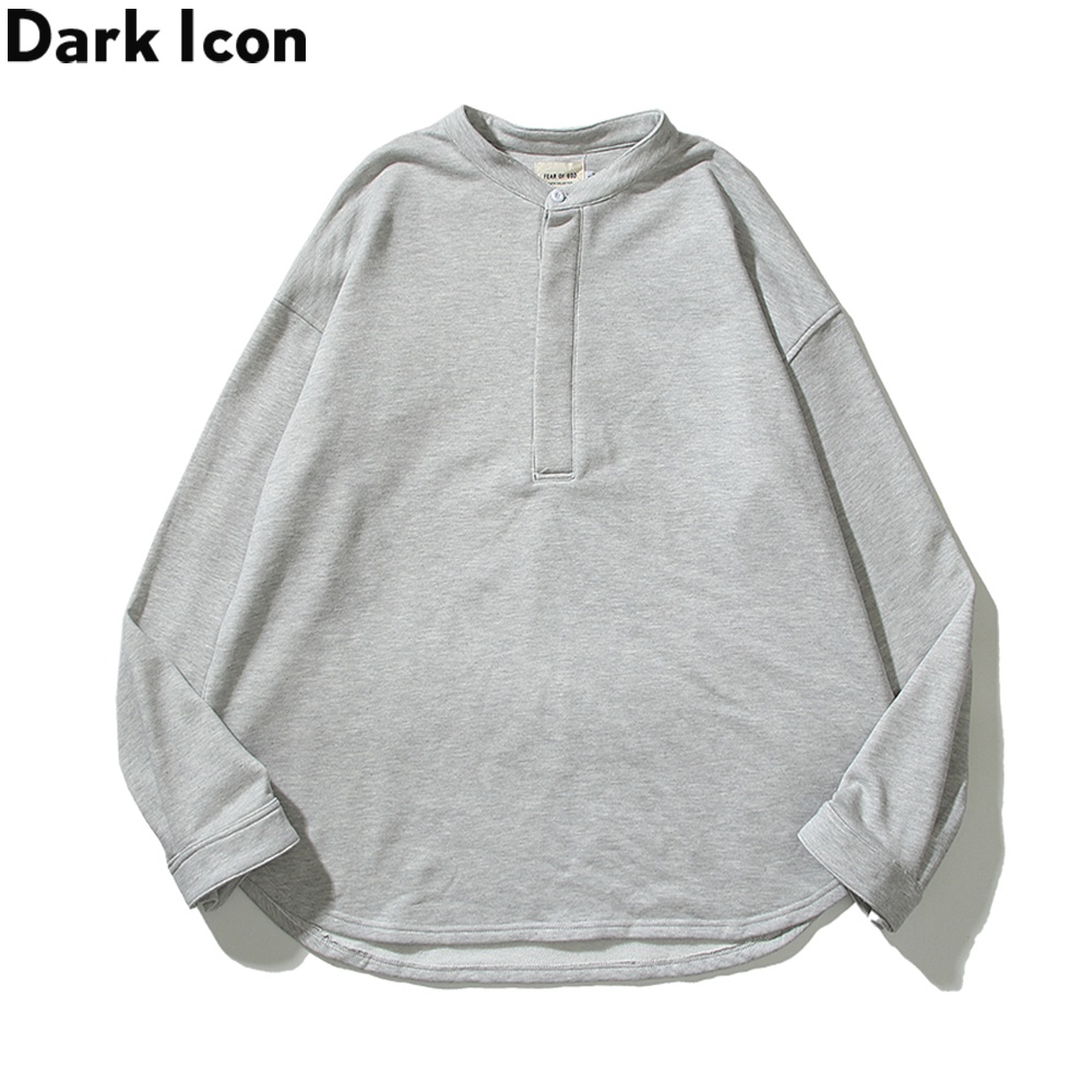 Áo Khoác Nam Có Cổ Đính Nút Hiệu FOG FEAR OF GOD