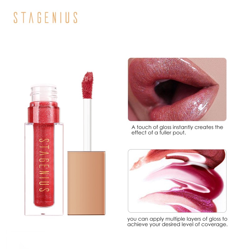 Son kem thời trang với 8 màu tùy chọn hiệu STAGENIUS 4ml | BigBuy360 - bigbuy360.vn