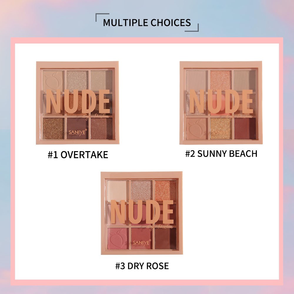 Bảng phấn mắt SANIYE E0924 9 màu 7g