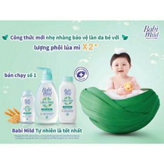 Sữa tắm trẻ em Babi Mild 125ml