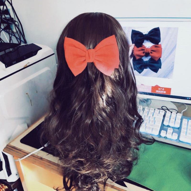 Kẹp tóc phối nơ thiết kế xinh xắn thời trang cho nữ