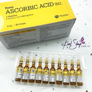 💕 Huyết thanh trắng da Vitamin C Huons Ascorbic Acid 💕