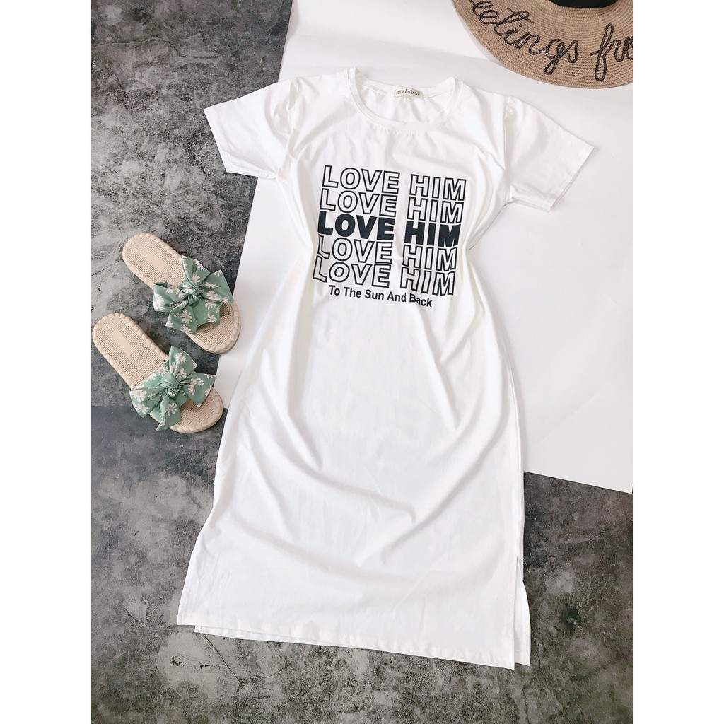 Đầm Dáng Suông Nữ Thun Thái Cao Cấp Cho Nữ Dưới 60kg | BigBuy360 - bigbuy360.vn