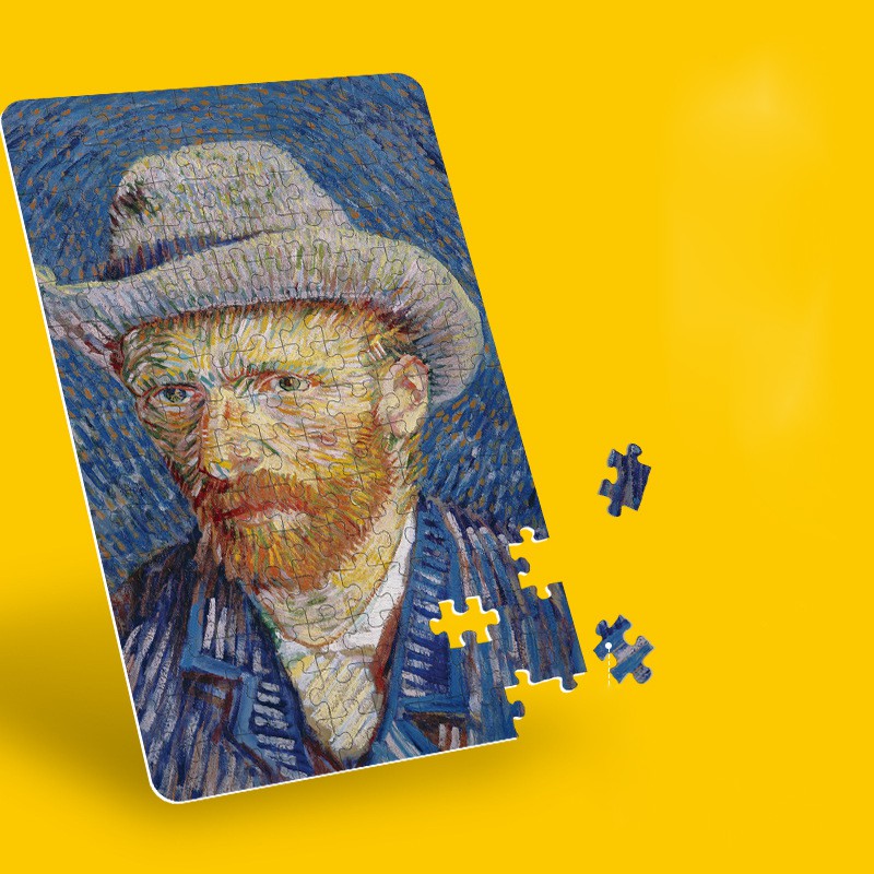 Mini Puzzle 150 Psc Van Gogh Tranh Ghép Xếp Hình 150 mảnh tranh ghép hình nghệ thuật 150 miếng NBlue