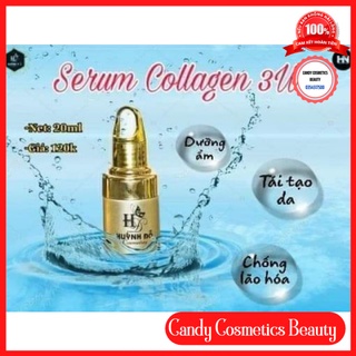 Serum collagen 3w huỳnh đỗ 20ml, mờ thâm nám, cấp ẩm, ngăn lão hóa 20ml