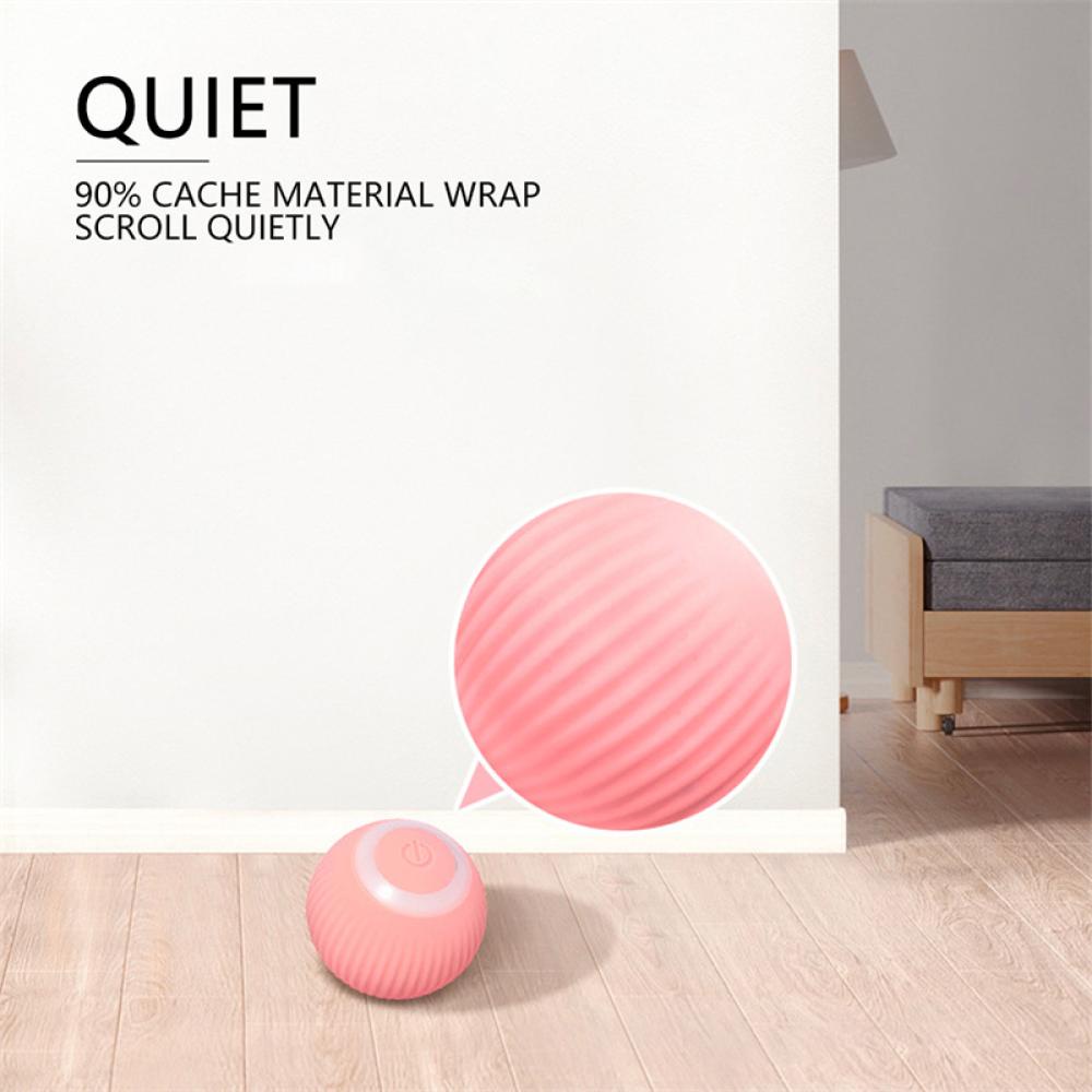 Đồ Chơi Bóng Lăn Tự Động Thông Minh Huấn Luyện Mèo Trong Nhà F4Z7