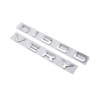 Chữ discovery 3d nổi trang trí xe ô tô