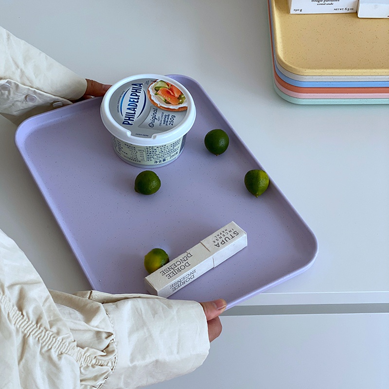 Khay Đựng Thức Ăn Trái Cây Màu Sắc Ngọt Ngào