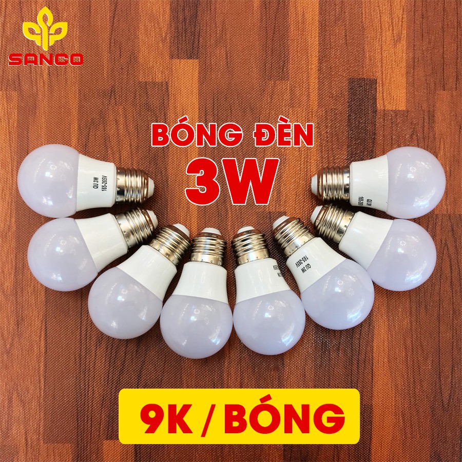 BÓNG ĐÈN LED 3W NHỰA CỰC BỀN