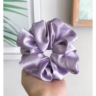 Dây buộc tóc Scrunchies lụa Phi Bóng
