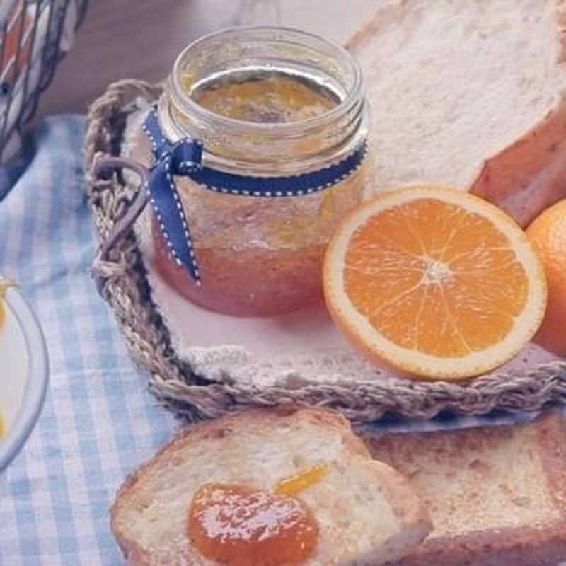 Mứt Cam Orange Presevers GOLDEN FARM 210G - ăn kèm kem, sinh tố, bánh mì, sandwich, trà nóng