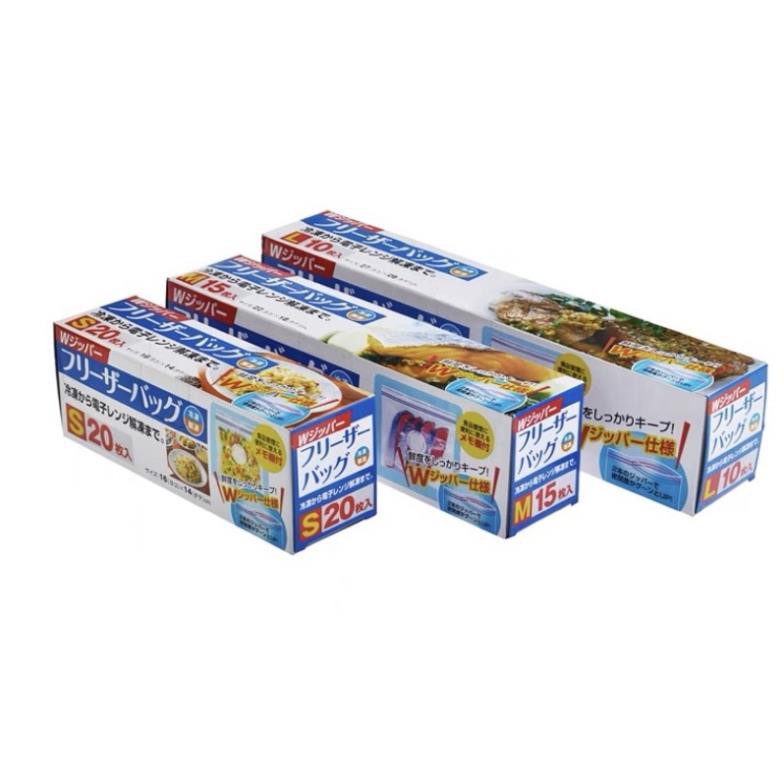 Túi ziplock - freezer bag đựng thực phẩm Nhật bản cao cấp