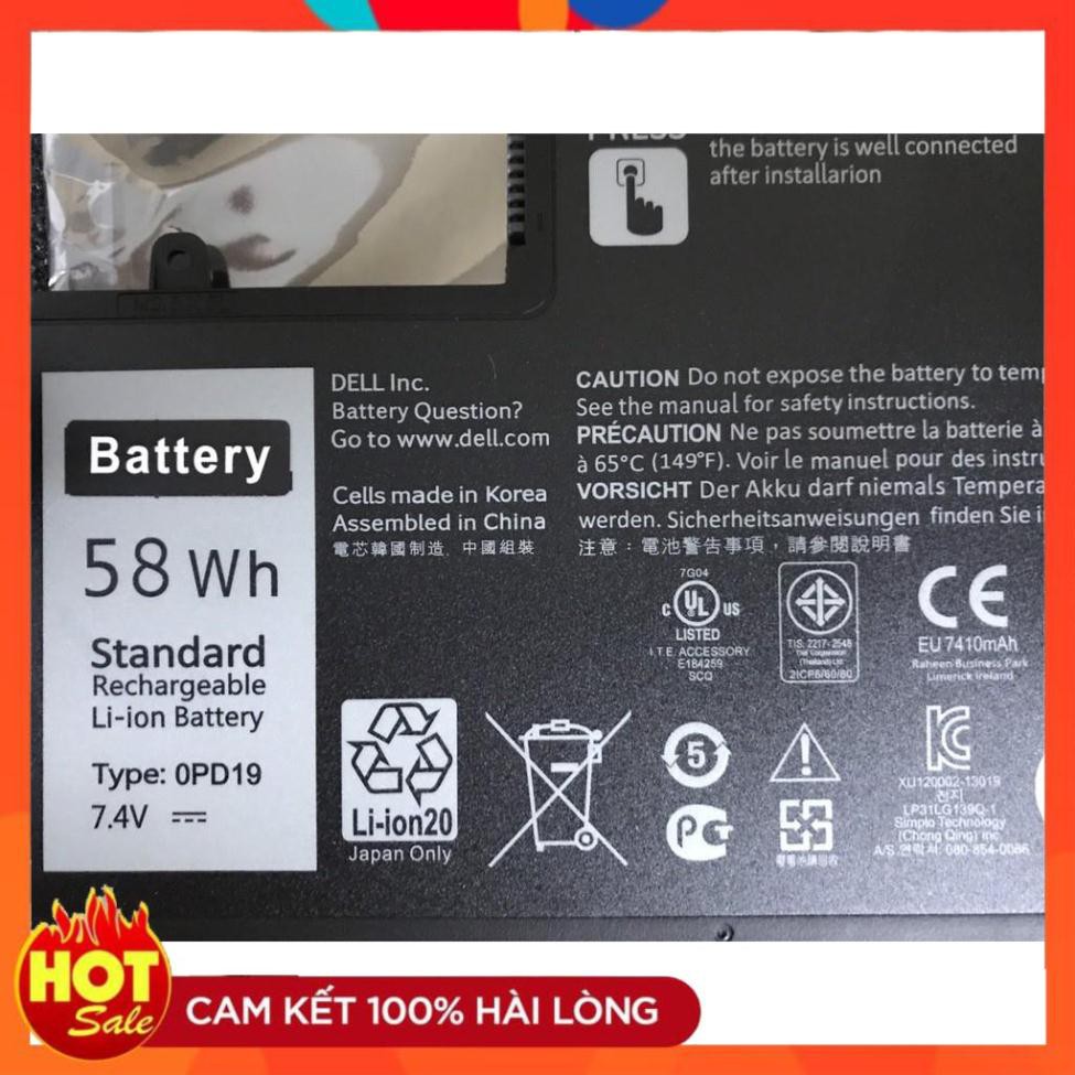 🎁 HÀNG ZIN 🎁 Pin(Battery) Dell Inspiron 15 5447 5448 5545 5547 5548 3550 OPD19 Original 58Wh