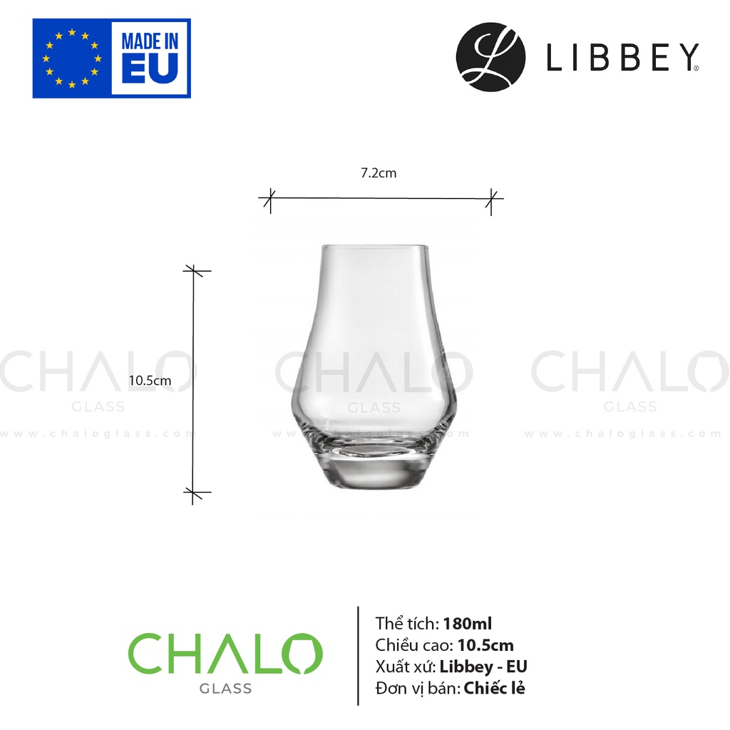 [Made in EU] Ly thử rượu Libbey Specials Tasting 180ml - 929157
