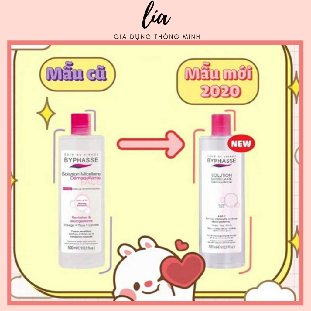 NƯỚC TẨY TRANG BYPHASSE SOLUTION MICELLAIRE 500ml
