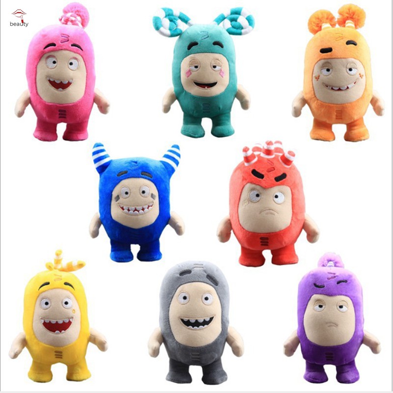 Gấu bông oddbods kích thước 18/30cm nhiều màu sắc xinh xắn cho bé