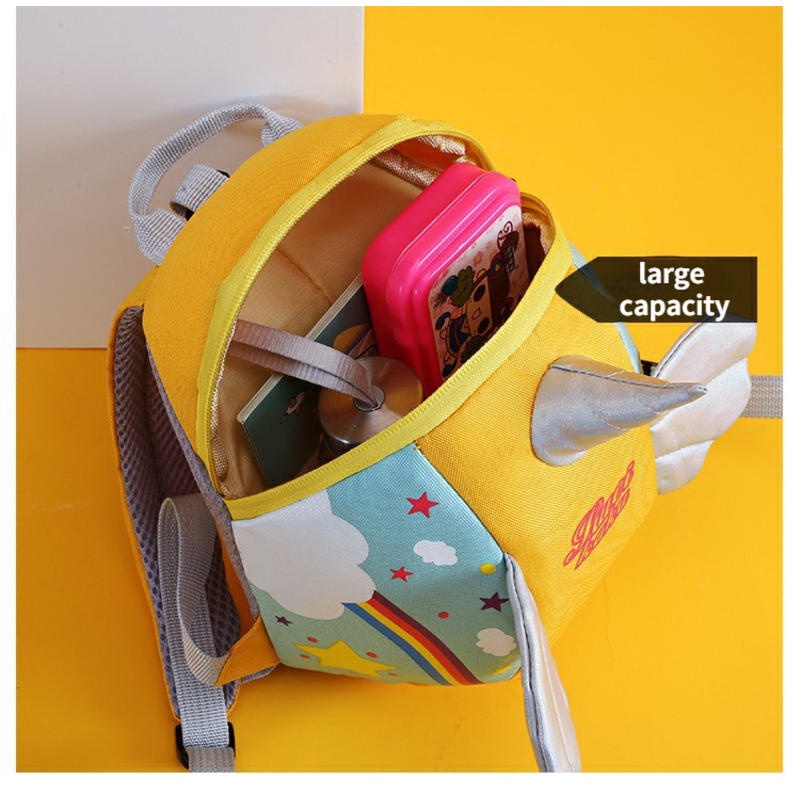 Ba Lô Đi Mẫu Giáo Chống Thất Lạc Hoạ Tiết Hoạt Hình Xinh Xắn Dành Cho Bé 1-3 - 4 Tuổi