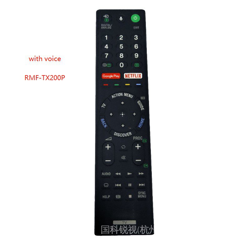 Thiết Bị Điều Khiển Từ Xa Thay Thế Bằng Giọng Nói Mới SONY Rm-TX200P RMF-TX200P Bluetooth / 4K BRAVIA Android TV