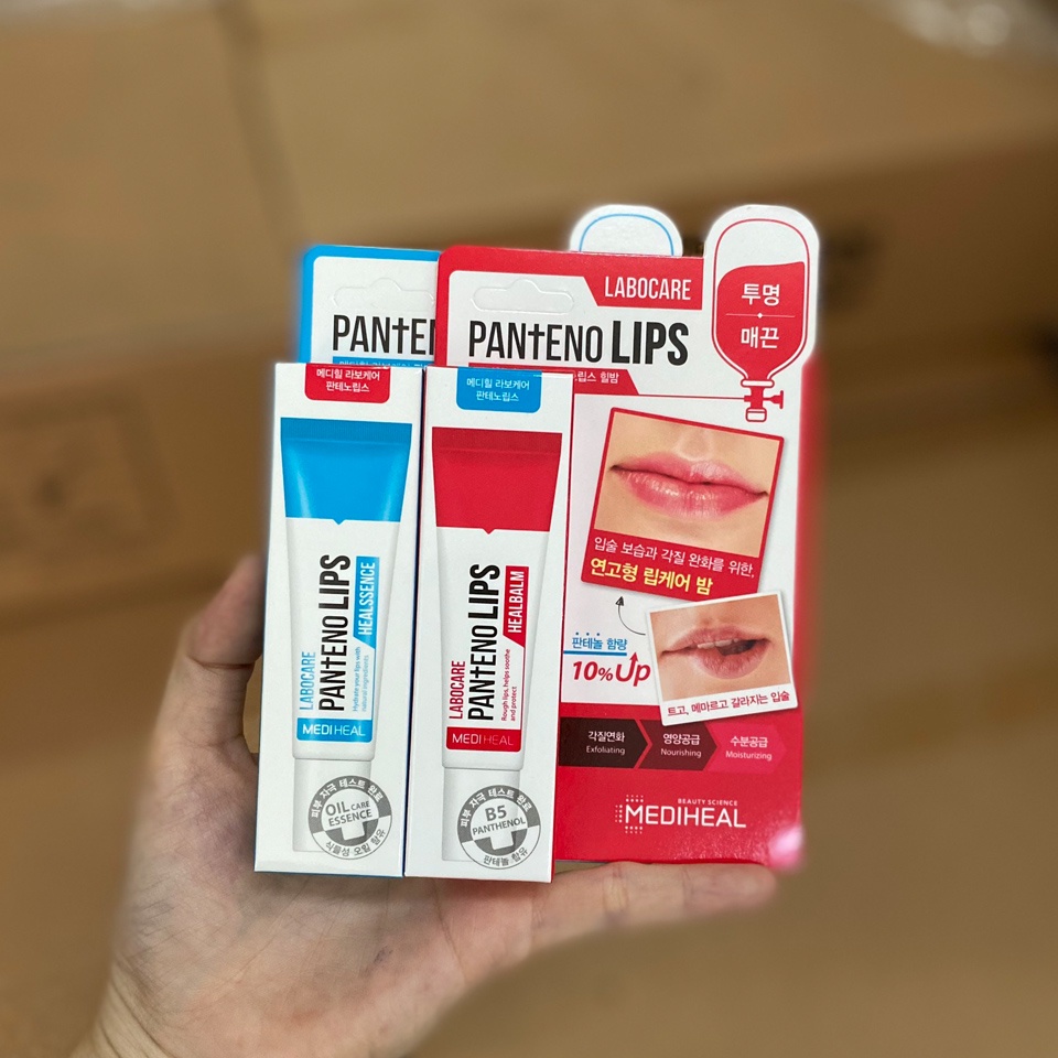 Son dưỡng Mediheal Labocare Panteno Lips 10ml cấp ẩm, giảm thâm môi Hàn Quốc