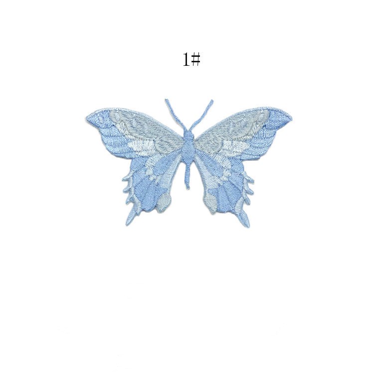 Miếng Dán Ủi Quần Áo Hình Bướm 8 * 4.5CM