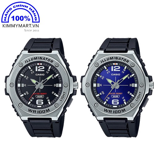 Đồng hồ Casio Nam - Dây nhựa MWA-100H-1A - Hàng chính hãng