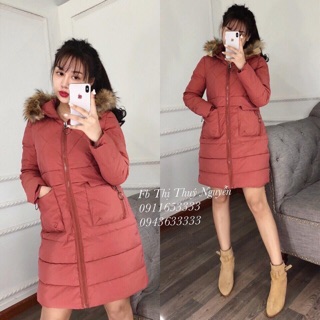 Áo phao dáng dài - 3 màu