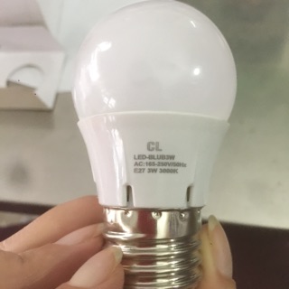 bóng đèn led 3w ánh sáng vàng xả kho