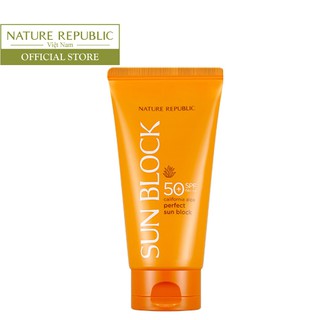 Kem chống nắng toàn thân NATURE REPUBLIC California Aloe Perfect Sun Block SPF50 150ml