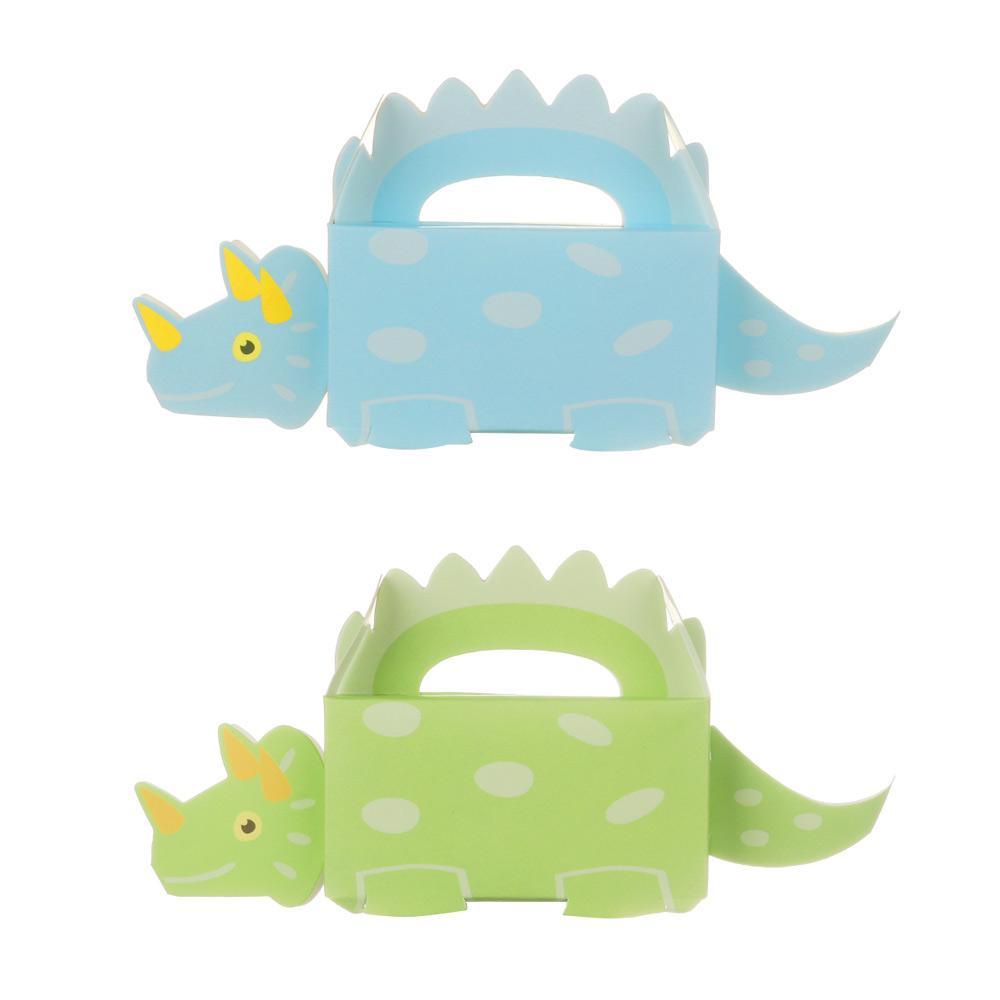 DORAW Set 10 Hộp Giấy Đựng Bánh Quy Hình Khủng Long Dễ Thương