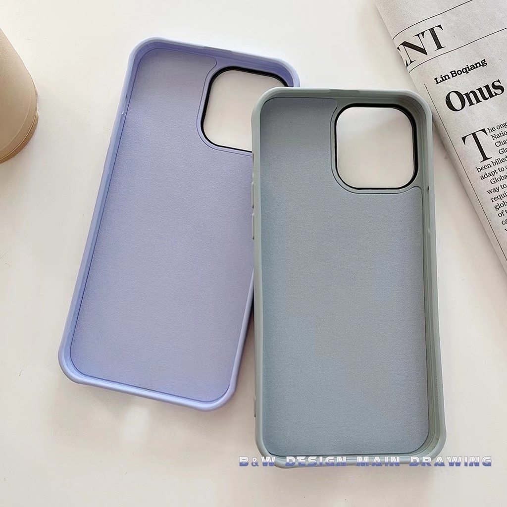Ốp Điện Thoại Silicon Dẻo Màu Nhám Chống Sốc Chống Rơi Thiết Kế Đơn Giản Cho iPhone 13 12 11 Pro MAX XR IX XS MAX 7 8 Plus