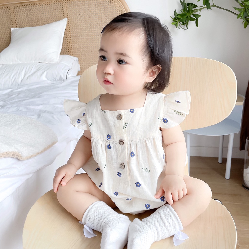 QA 15 : Body cho bé gái họa tiết hoa cực xinh