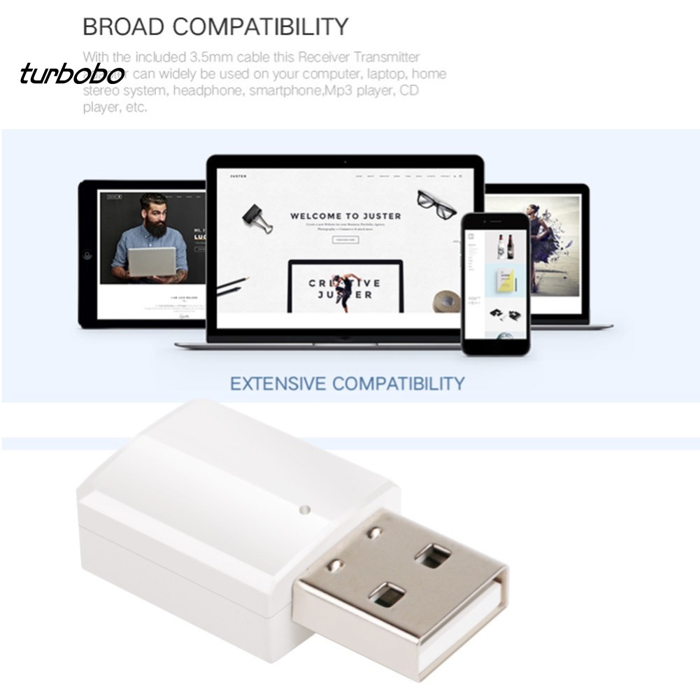 Thiết bị truyền nhận âm thanh Bluetooth 5.0 2 trong 1 cho TV PC Laptop