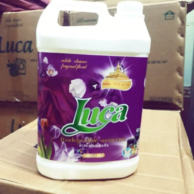 Nước Giặt Xả  Luca thái lan, Thể tích  3600ml - 5000ml.