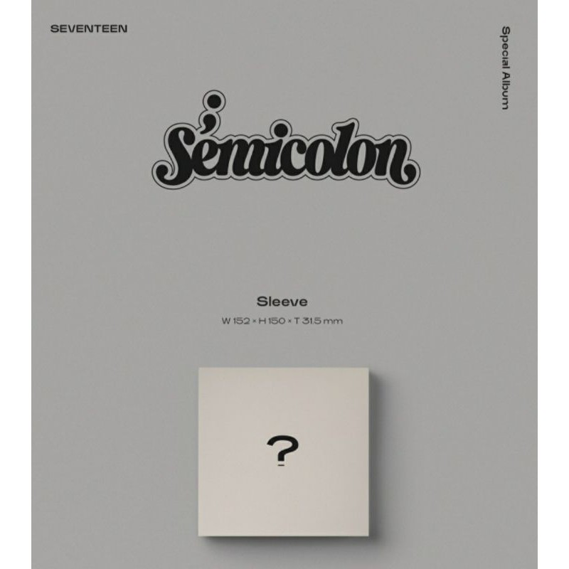 [ORDER] Album ảnh SEVENTEEN - Semicolon