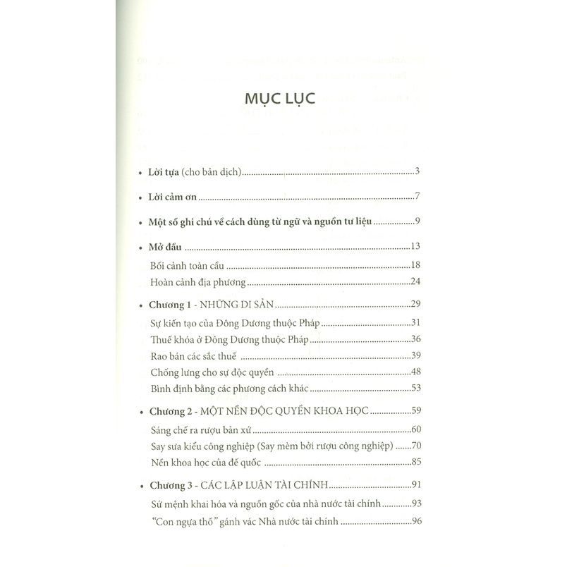 Sách - Độc Quyền Rượu Và Chế Độ Thuộc Địa Pháp Ở Đông Dương