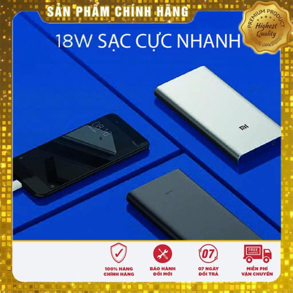 Sạc Dự Phòng ⚡ FREESHIP⚡ Pin Sạc Dự Phòng Xiaomi Gen 3 -10000 Mah - Bảo Hành 12 Tháng ⚡ Cheap Case Store